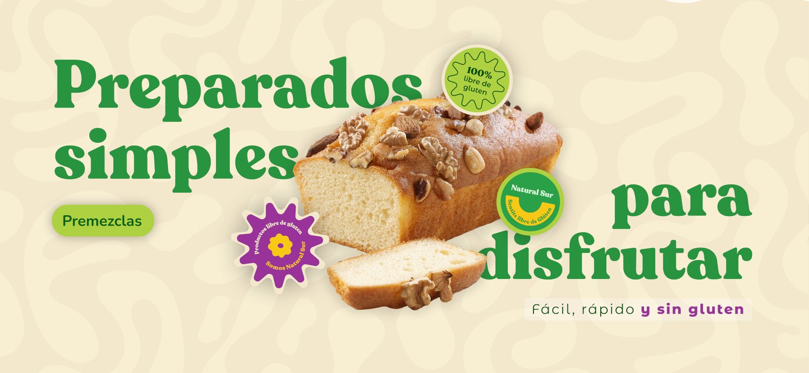 Premezclas libres de gluten